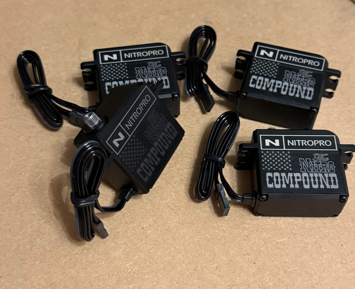 NitroPro 5 Custom Laser servos – Nitro Pro Racing