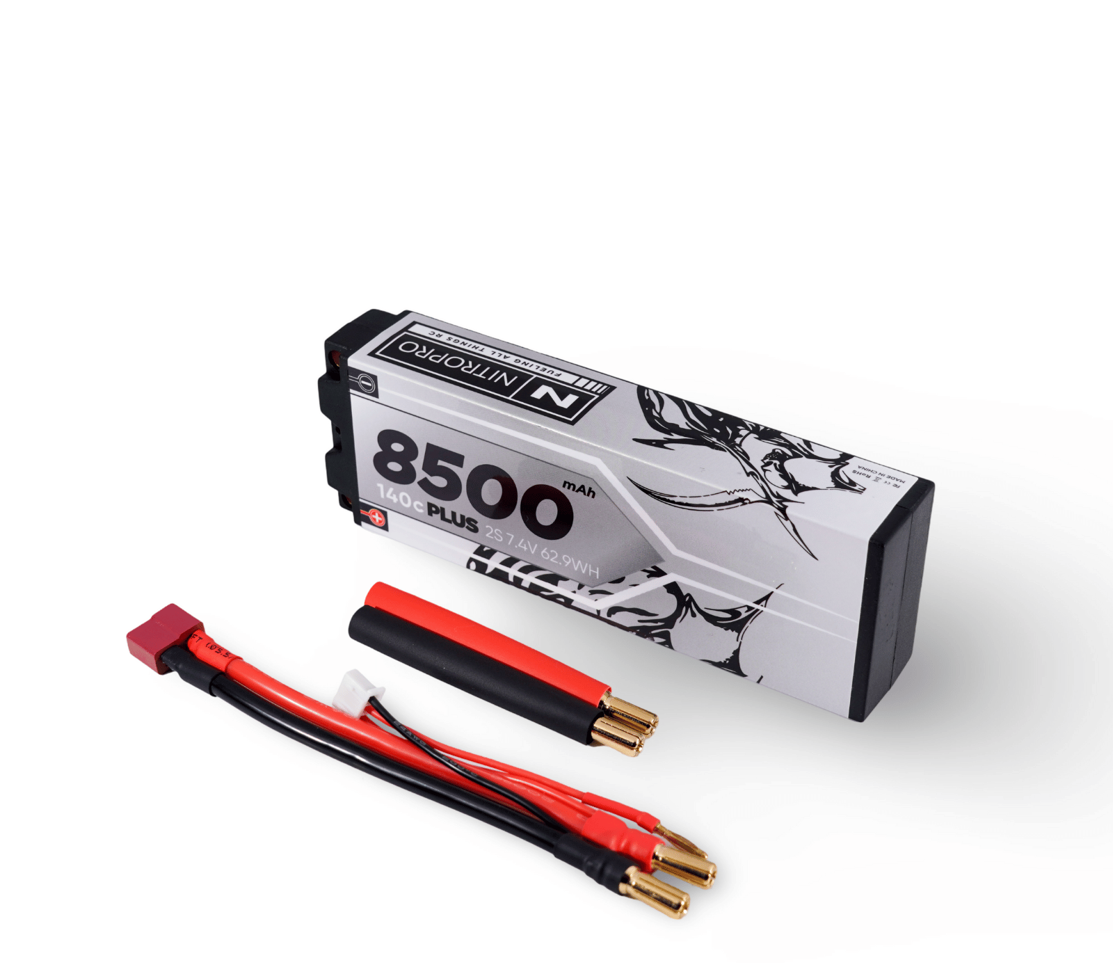 2s 7.4v 8500mah 140c LP stick pack image 0