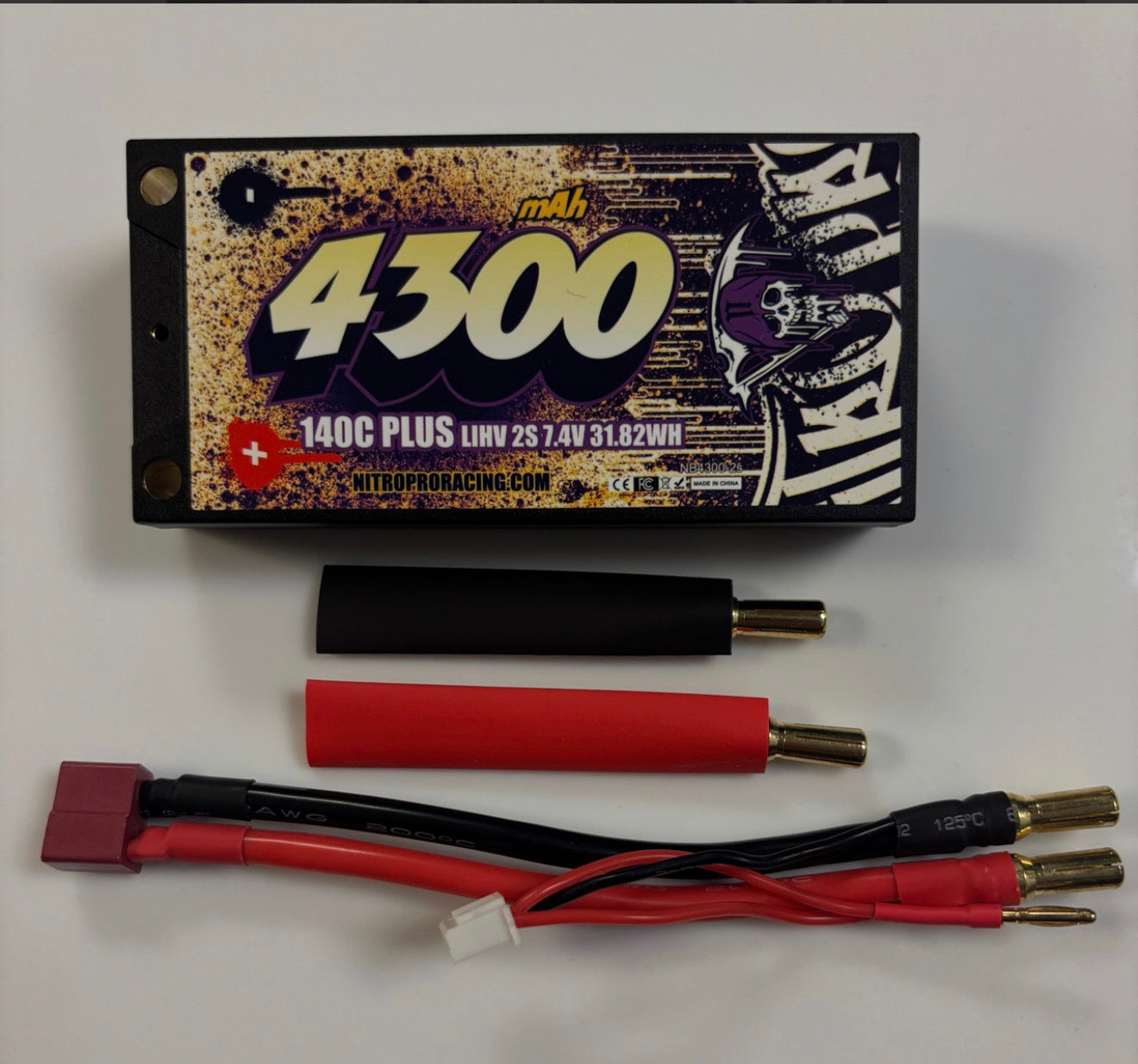 LIPO 4300mah 2s 140c lcg