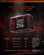 NitroPro N700PRO2 high torque brushless servo