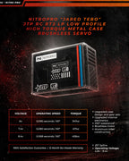 NitroPro Jared Tebo RT2 LP brushless servo specifications